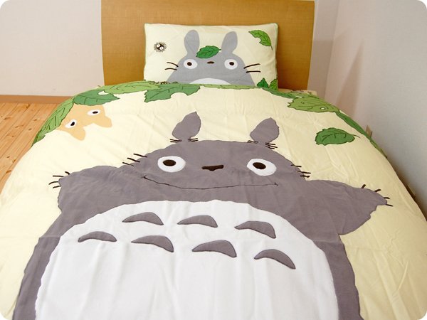 Blanket Case 150x210cm Totoro & Chu & Sho & Kurosuke