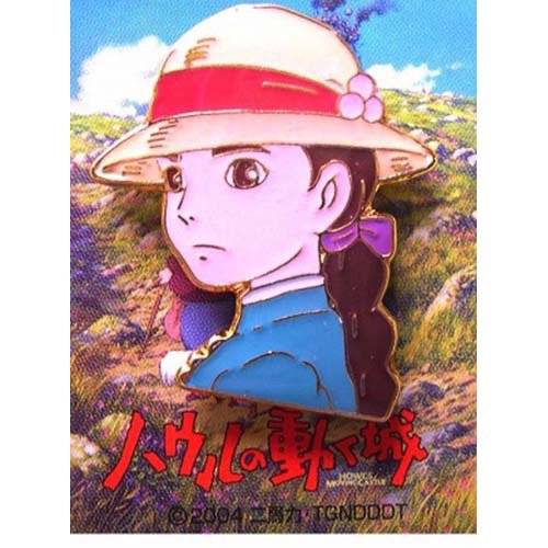 RARE - Pin Badge - Sophie - Howl's Moving Castle - Ghibli no production