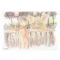 RARE 2 left - Postcard - Miyazaki Hayao's Drawing - Sen Pig - Spirited Away Ghibli no production