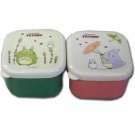 RARE 1 left - 2 Mini Bento Lunch Box Tupperware 2x130ml - Made in JAPAN - Totoro Ghibli no product