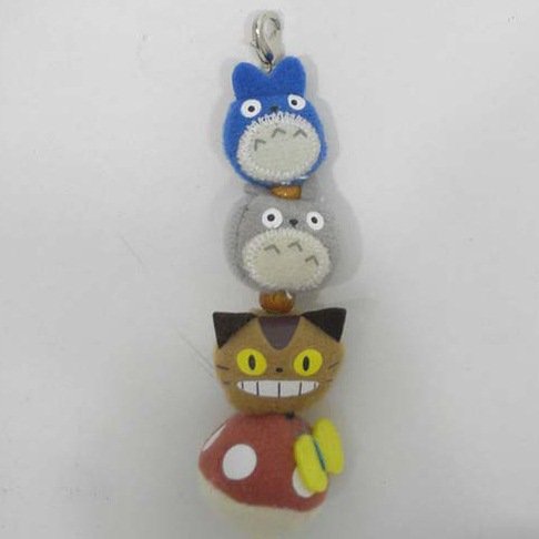 RARE 1 left - Hook - Totoro & Chu Blue & Nekobus Catbus & Mushroom - Ghibli Sun Arrow no production
