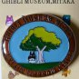 RARE 2 left - Pin Badge - Totoro & Logo - Ghibli Museum - mini card & mini envelope