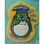 RARE 1 left - Patch Wappen - Totoro with Umbrella - Embroidered - Ghibli no production