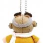 Chain Strap Holder - Mascot Plush Doll - H10cm - Porco Rosso - Ghibli Sun Arrow 2012 no production