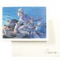 RARE - Greeting Card & Envelope - Hayao Miyazaki's Water Painting Nausicaa Ghibli 2012 no production