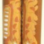 RARE - Chopsticks 21cm Made JAPAN Natural Bamboo Stopper Brown Nekobus Catbus Totoro 2012 no product
