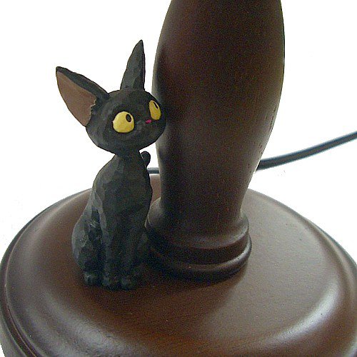 Table Lamp Glass Shade Natural Wood Jiji Kiki's Delivery Service
