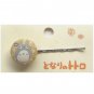 RARE - Hair Pin - Ornament - Weaved Dots Totoro Kurosuke Dust Bunny Ghibli no production