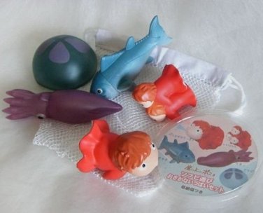 ponyo bath toy