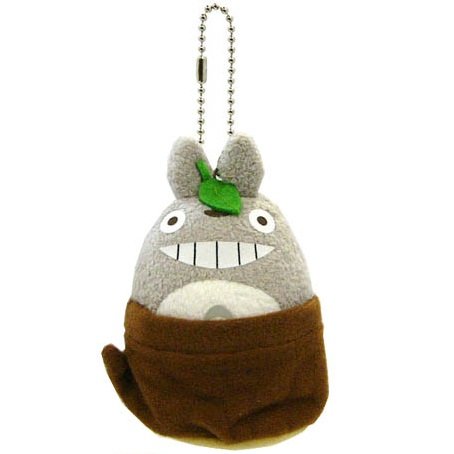 RARE - Strap Holder - Mascot Plush - Stump - Totoro - Ghibli Collection Sun Arrow 2013 no production