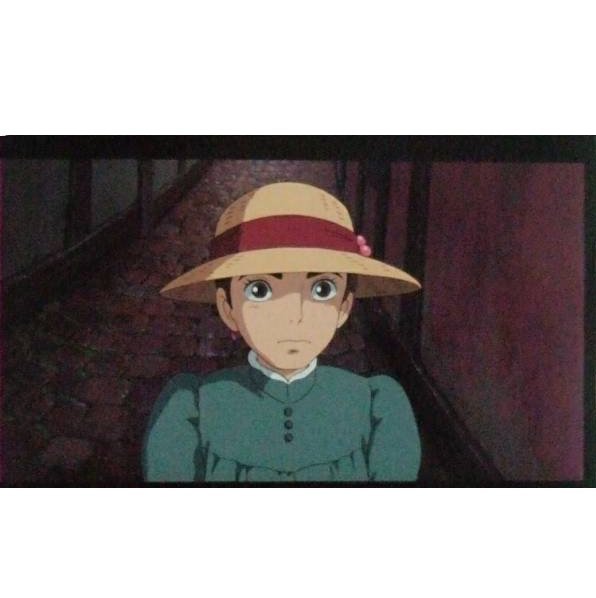 RARE 1 left - Bookmark - Movie Film #4 - 6 Frame - Sophie - Howl's Moving Castle - Ghibli Museum