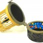 Figure Stained Glass Accessory Case - Jiji in Cage - Kiki's Delivery Service - Ghibli no production