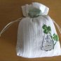 RARE 1 left - Fragrance Pouch - Garden Fruit - Porcelain - Totoro Embroidered - no production
