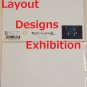 RARE 1 left- 2 Postcards Layout Designs Exhibition Kodama Tree Spirits Mononoke Ghibli no production