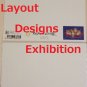 RARE 1 left - 2 Postcards - Layout Designs Exhibition - Children - Porco Rosso Ghibli no production