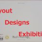 RARE 1 left - Postcard - Layout Designs Exhibition - Totoro - Ghibli no production