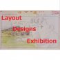 RARE 1left Postcard Layout- Layout Design Exhibition Omoide Poroporo Only Yesterday Ghibli noproduct