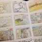 RARE 1 left - 2 Postcards - Layout Designs Exhibition - Laputa - Ghibli no production