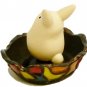 RARE - Mini Container Tray - Stained Glass Figure Sho Chibi Small White Totoro 2013 no production
