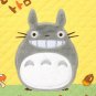 Pouch Kinchaku Bag - 35x35cm - Quilt - Fluffy Applique - Totoro - Ghibli - 2013