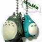 RARE 1 left - Chain Strap Holder - Mini Figure - Totoro & Chu Blue Cominica Ghibli no production