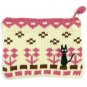 RARE - Pouch Purse - Knitted Applique Embroidery Jiji Kiki's Delivery Service Ghibli 2013 no product