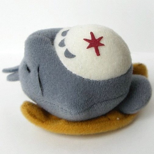 RARE 4 left - Mascot Plush Doll - Magnet - Sleeping Totoro - Ghibli no production
