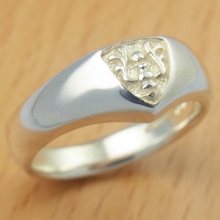 Ring #13 - Sterling Silver 925 - Laputa Crest - Original Ghibli Box - Made in JAPAN - Cominica