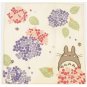 RARE 1 left - Handkerchief 29x29cm - Made in JAPAN Gauze Hydrangea Totoro Ghibli 2014 no production