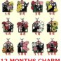 RARE - Strap Holder Tulip March 12 Months Charm Jiji Kiki's Delivery Service Ghibli 2014 no product