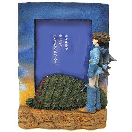 RARE - Photo Frame - Desktop and Wall - Nausicaa & Ohmu - Ghibli 2014 no production