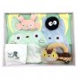 Baby Gift Set 6 items - Bib Towel Rattle - Meigani Crab Nekobus Catbus Totoro Sun Arrow Ghibli 2014