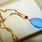 RARE 1 left - Necklace Pendant - Blue Quartz - Cominica - Howl's Moving Castle Ghibli no product