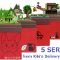 RARE Mini Art Paper Craft Kit Miniatuart Jiji Bakery Kiki's Delivery Service Ghibli 2014 no product