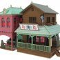 Miniature Art Paper Craft Kit - Miniatuart - Town #2 - 2 Building 6 Ghost Spirited Away Ghibli 2012