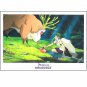 RARE - Postcard - San & Ashitaka & Shishigami - Mononoke - Ghibli 2013 no production