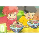 RARE - Postcard - Sousuke & Ponyo - Ghibli 2015 no production