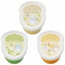 RARE - 3 Lunch Bento Box Tupperware 3x250ml microwave Acorn Made in JAPAN Totoro 2014 no production