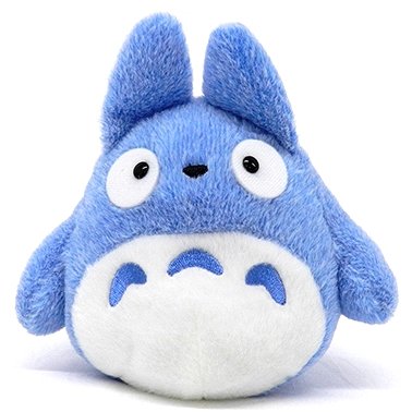 Beanbags Otedama (M) - Plush Doll - H15cm - Fluffy - Chu Blue Totoro - Sun Arrow - Ghibli 2015