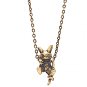 RARE Necklace Pendant - Made JAPAN Antique Gold Jiji Kiki's Delivery Service Ghibli 2015 no product