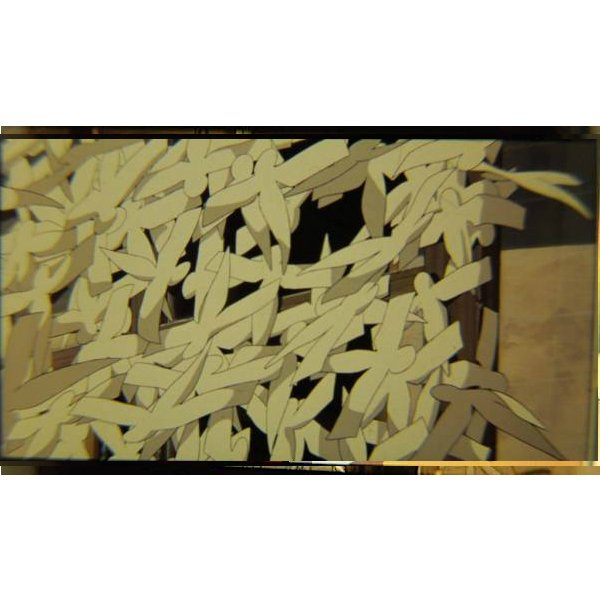 RARE 1 left - Bookmark - Movie Film #20 - 6 Frame - Zeniba Paper Doll - Spirited Away Ghibli Museum