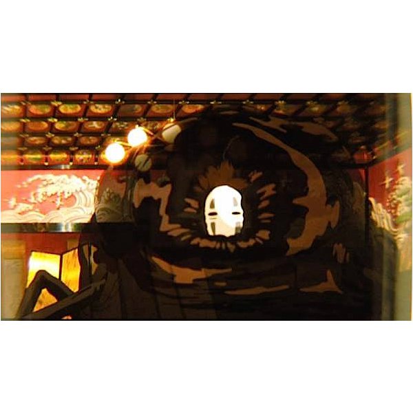 RARE 1 left- Bookmark - Movie Film #27 - 6 Frame - Kaonashi No Face - Spirited Away Ghibli Museum