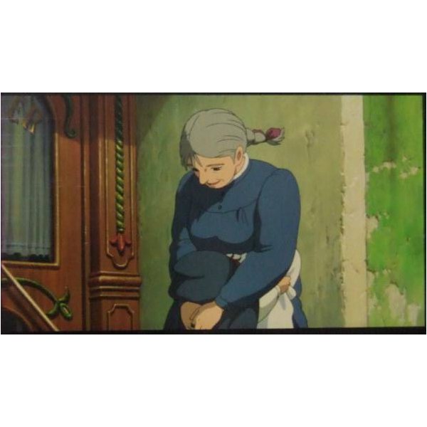 RARE 1 left - Bookmark - Movie Film #32- 6 Frame Old Sophie Markl Howl's Moving Castle Ghibli Museum