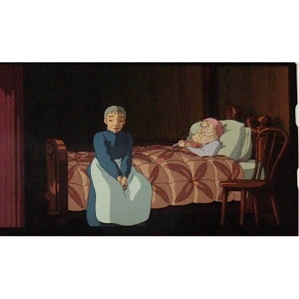 RARE 1 left - Bookmark Movie Film #55 - 6 Frame Old Sophie Old Witch - Howl's Moving Ghibli Museum
