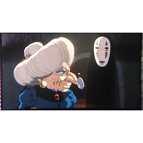 RARE 1 left- Bookmark Movie Film #38- 6 Frame Zeniba Kaonashi Bounezumi Spirited Away Ghibli Museum
