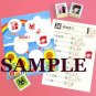 3 Rubber Stamp Set - Made in JAPAN - Jiji & Kiki - Kiki's Delivery Service Ghibli 2016