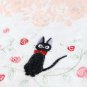 RARE - Face Towel 34x80cm - Embroidery Rose Jiji Kiki's Delivery Service Ghibli 2013 no product