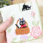 RARE - Mini Towel 25x25cm - Weaved Basket Garden Jiji Kiki's Delivery Service Ghibli 2015 no product
