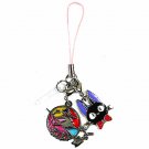 RARE - Strap Holder - Stained Glass Style Silver Jiji Kiki's Delivery Service Ghibli 2014 no product