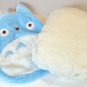 Cushion & Cover - 28x38cm - Memory Foam - Embroidery - Chu Blue Totoro - Ghibli 2014 no production